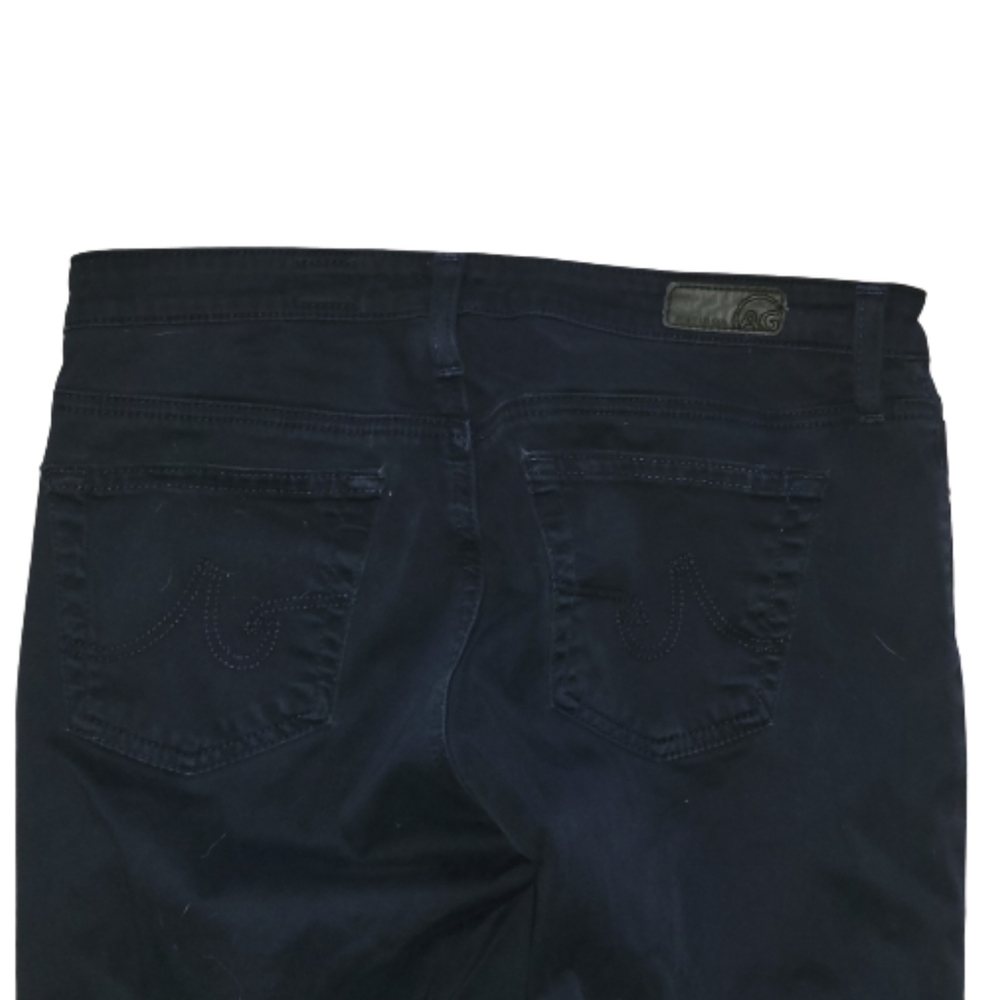 AG Adriano Goldschmied The Stilt Cigarette Jean Navy Blue Colored Size 4/27 Reg - Picture 10 of 14